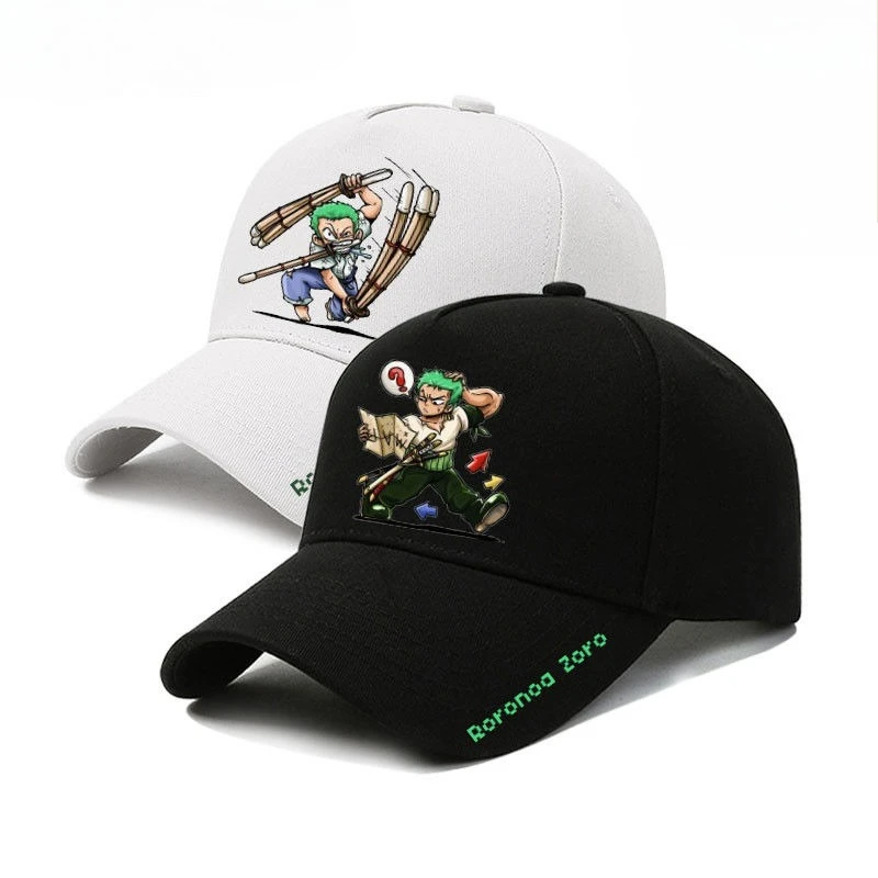 

One Piece Anime Baseball Cap Unisex Outdoor Sun Hat Casual Cosplay Accessory