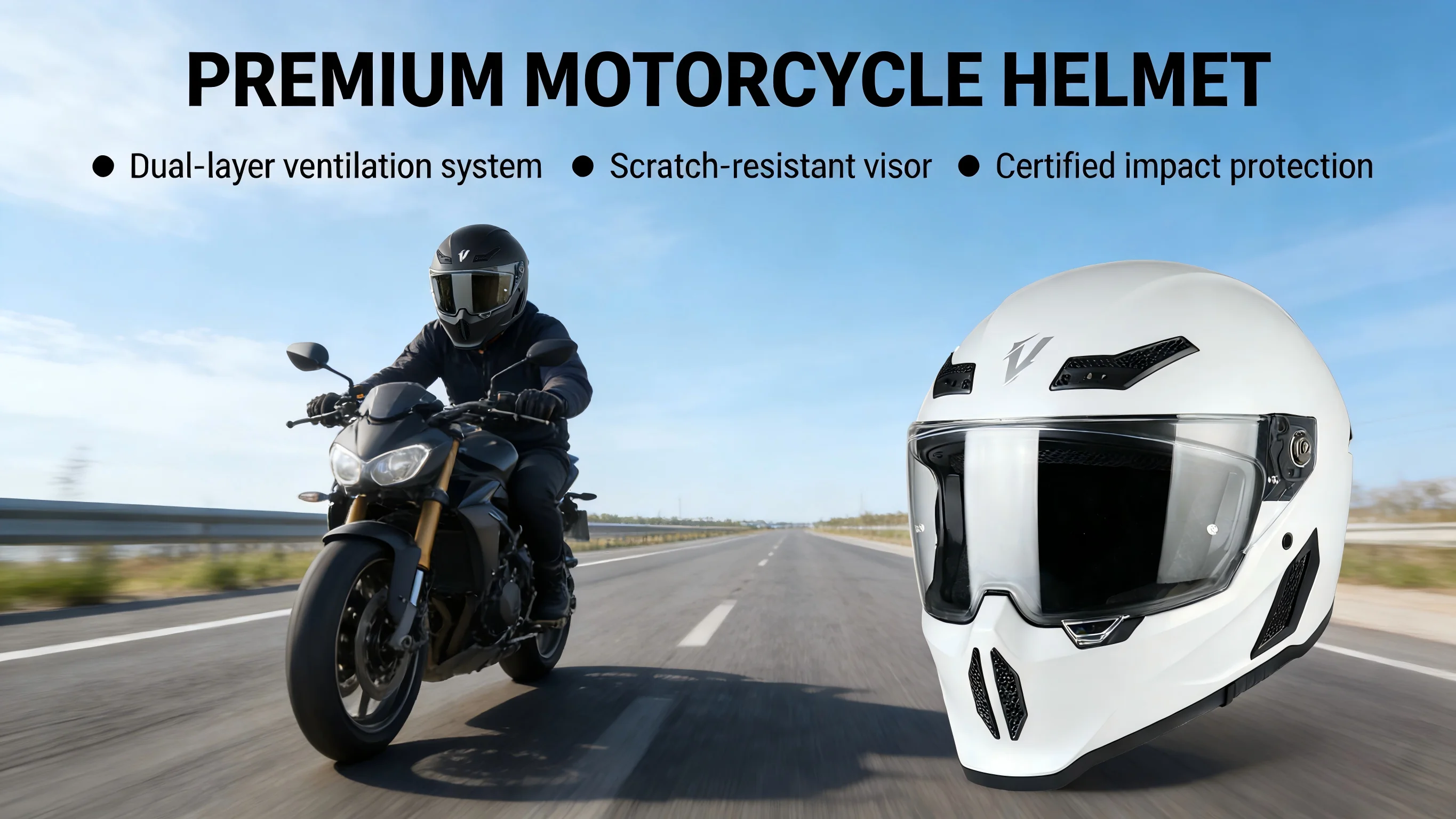 

Мотошлем VGV K666: Новый персонализированный тактический полнолицевой шлем, удобный для ежедневной езды мужчин и женщин в любое время года