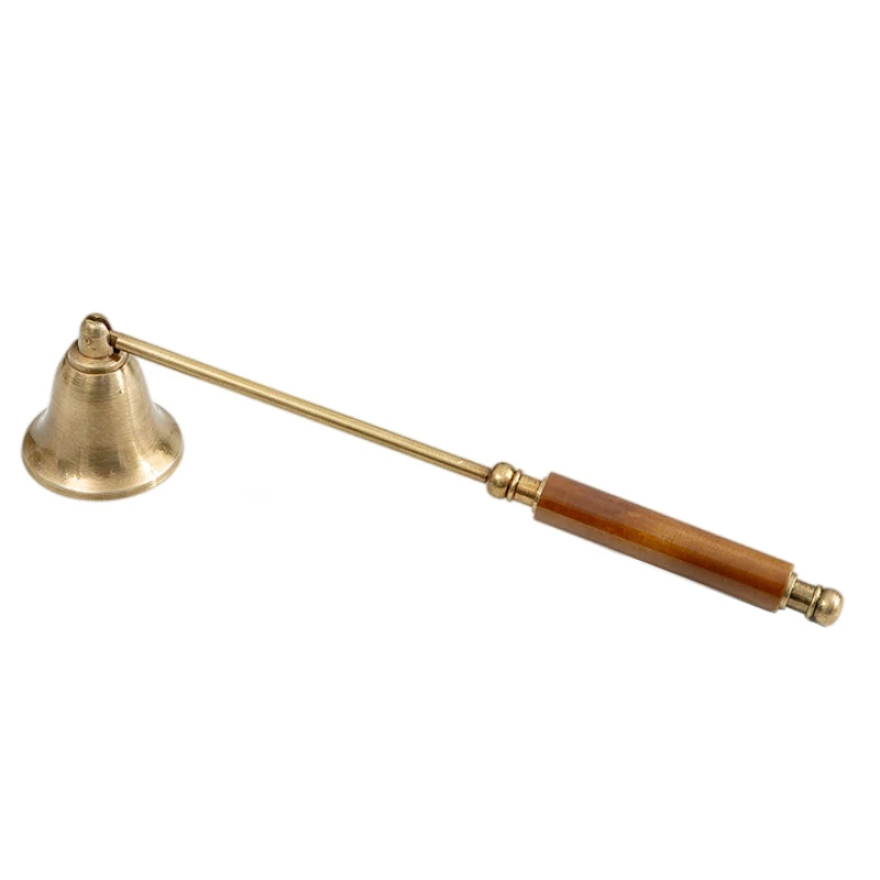 

Classical brass candle extinguisher, aromatherapy alcohol lamp extinguishing cover, handheld tool