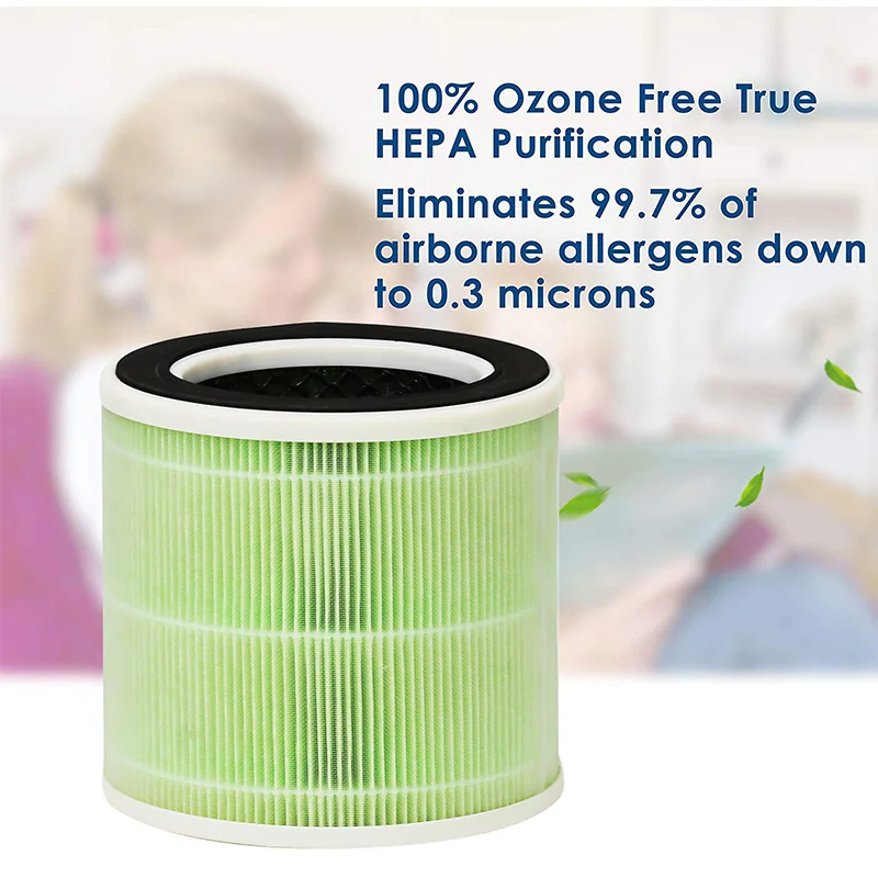 Aromacare 22901 Air Purifier Replacement Filter 3-in-1 Pre-Filter HEPA Filter High-Efficiency Activated Carbon Filter