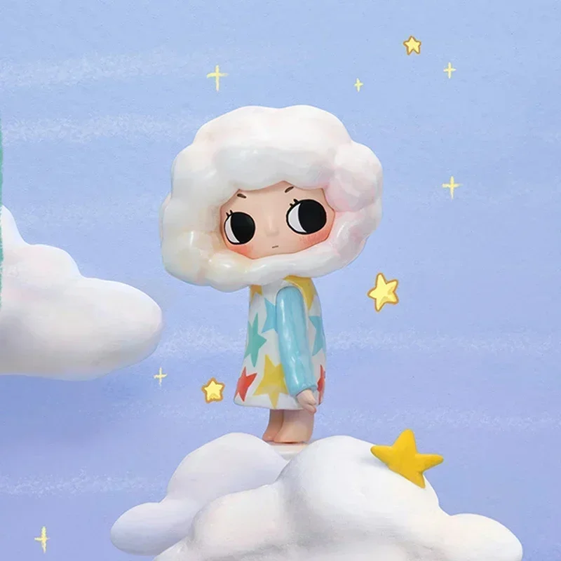 POP MART Nyotas Flauschige Life Series Genuine Blind Box Mystery Box Guess Bag Toys Doll Cute Anime Figure Desktop image 3