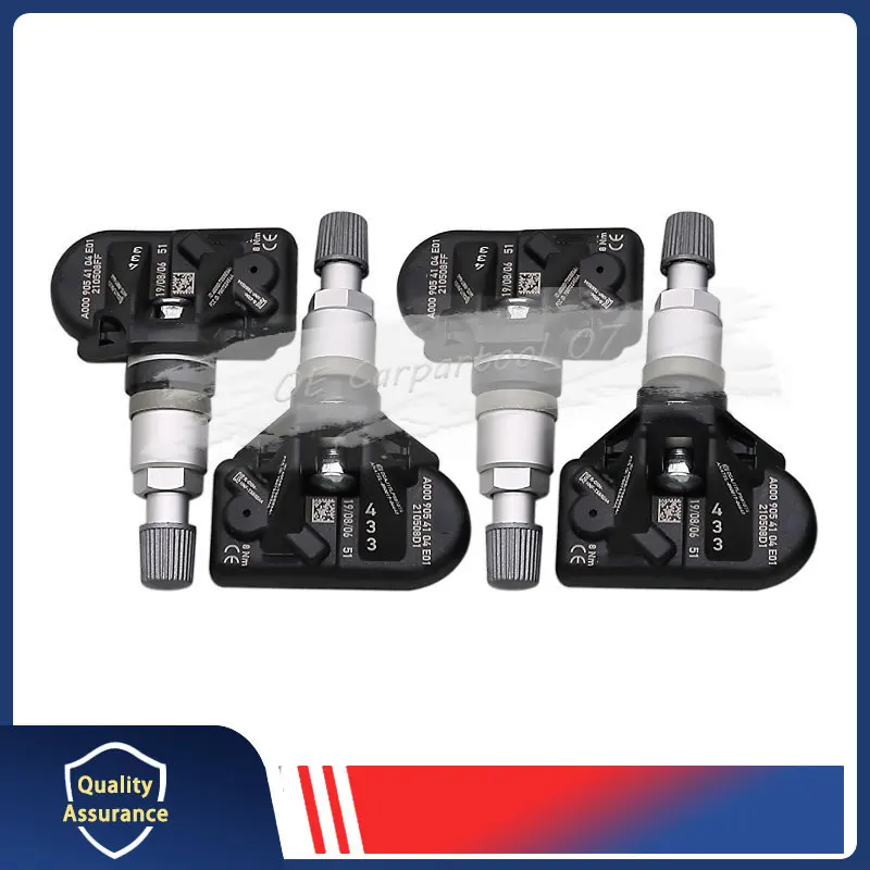 TPMS 센서 타이어 압력 모니터링 시스템, 메르세데스 벤츠 A35 AMG A220 GLB250 A 클래스 W177 GLE 클래스 W167, A0009054104, 4 개