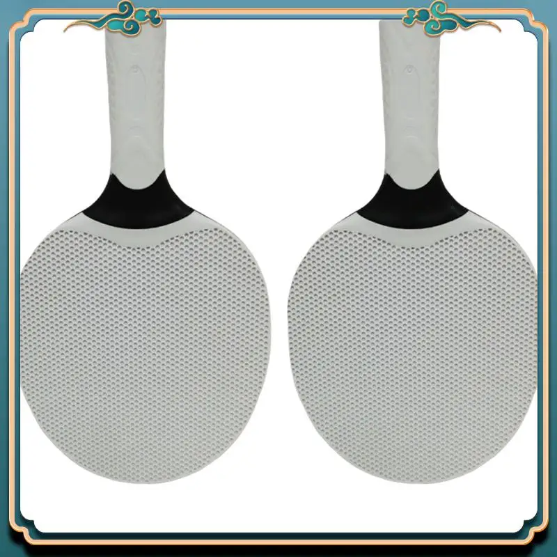 초보자 훈련 및 대회에 적합한 ABMV-스포츠 용품 실리콘 다색 탁구 라켓