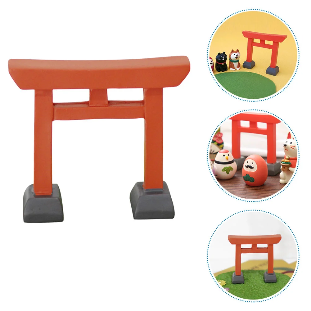 House Decorative Door Mini Landscape Prop Accessories Dolly Supplies Toy Gate Child