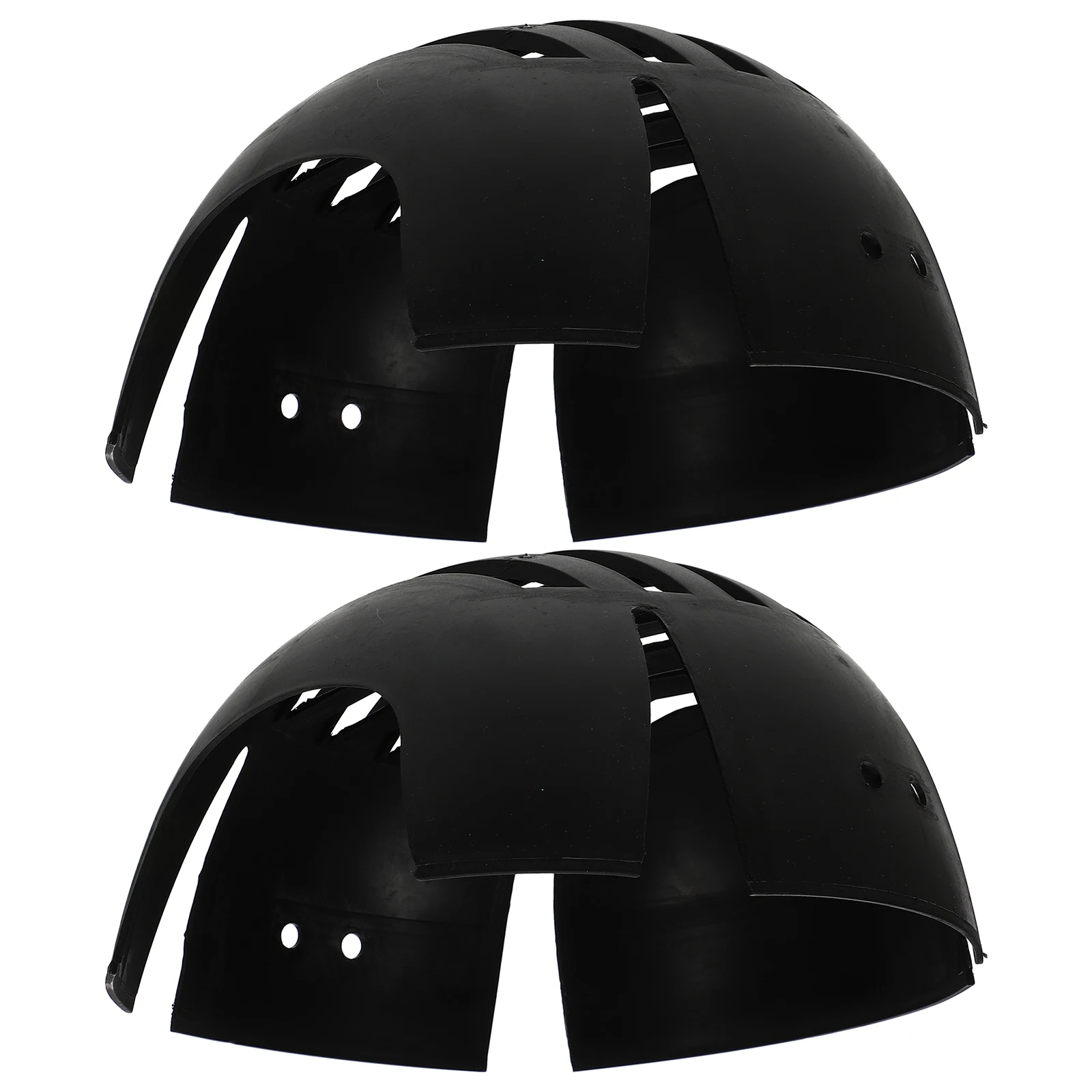 

2 pcs Black Plastic Cap Lining Baseball Hat Inner Holder Long Use Stylish Portable Storage Saving