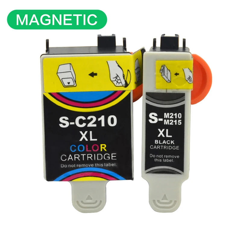 S-M210/M215 black S-C210 color Compatible ink cartridge for SAMSUNG CJX-1000 1050W 2000 2pcs/set For Samsung M210 M215 C210