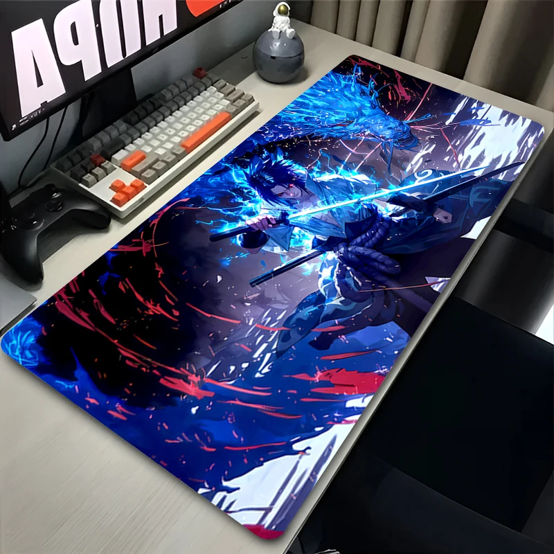 Anime Mouse pad rubber anti-slip computer accessories keyboard pad large desk pad coaster PC carpet N-NARUTOS Mousepad XXL XXXL