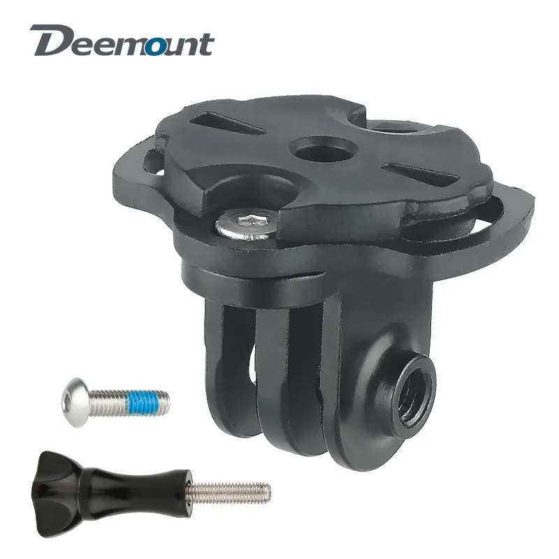Bicycle Computer Mount Bracket Fixed Base Repair Accessories for Garmin Gopro Camera Headlight Convex/Concave Replacement Parts