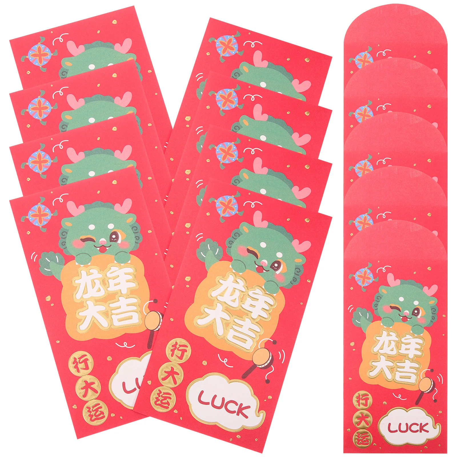 

20pcs Spring Festival Red Packet Rabbit Year Red Envelope Money Pouch For Lunar New Year Zodiac Rabbit Design Printed Envelope
