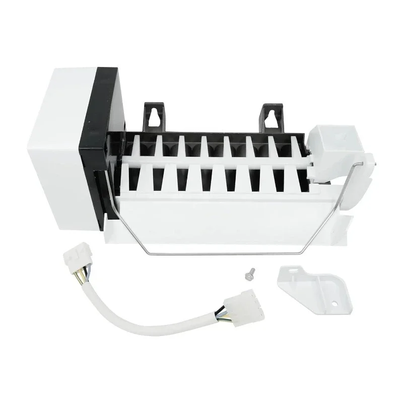 

Refrigerator Parts 2198597 W10190960 Refrigerator Freezer 8 Cube Ice Maker Assembly Replacement W10757851 AP3182733