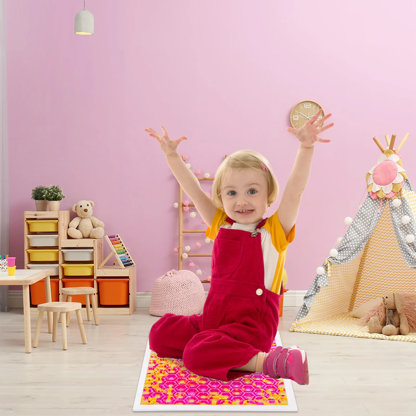 

Sensory Toys Mat Compatible with Feet Tiles - Ideal Combination for Sensory Play Experiences