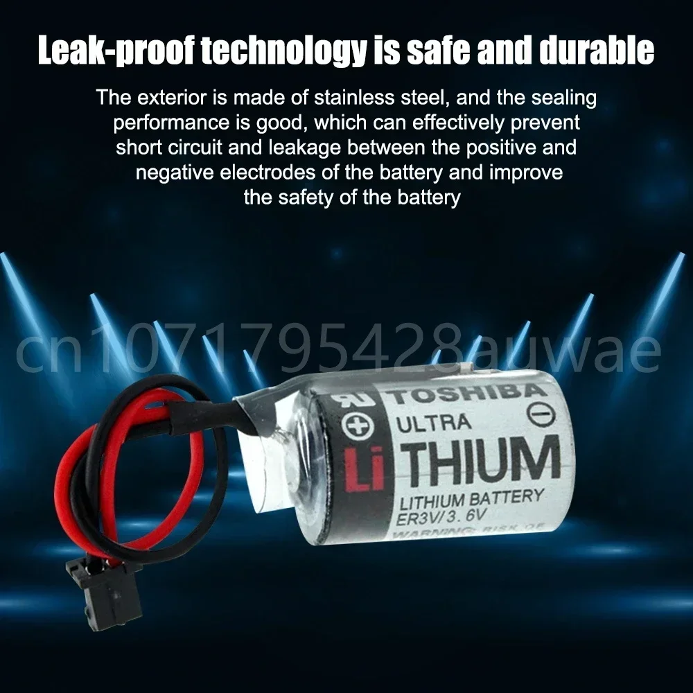 10 قطعة JZSP-BAT01 الأصلي بطارية جديدة ER3V 3.6 فولت سائق CPM2A-BAT011/2 بطارية ليثيوم ل ماكينة بتحكم رقمي بالكمبيوتر أداة المكونات السوداء