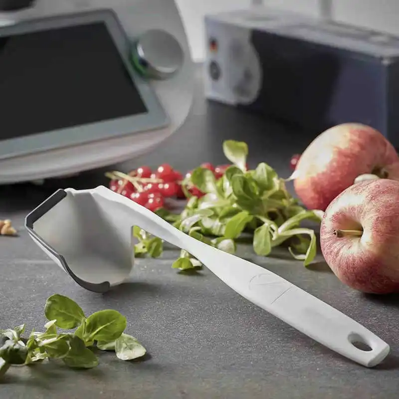 Espátula rotativa e lâmina capa processador de alimentos cozinha rotativo raspador cortador cabeça capa para vorwerk thermomix tm5 tm6 tm31