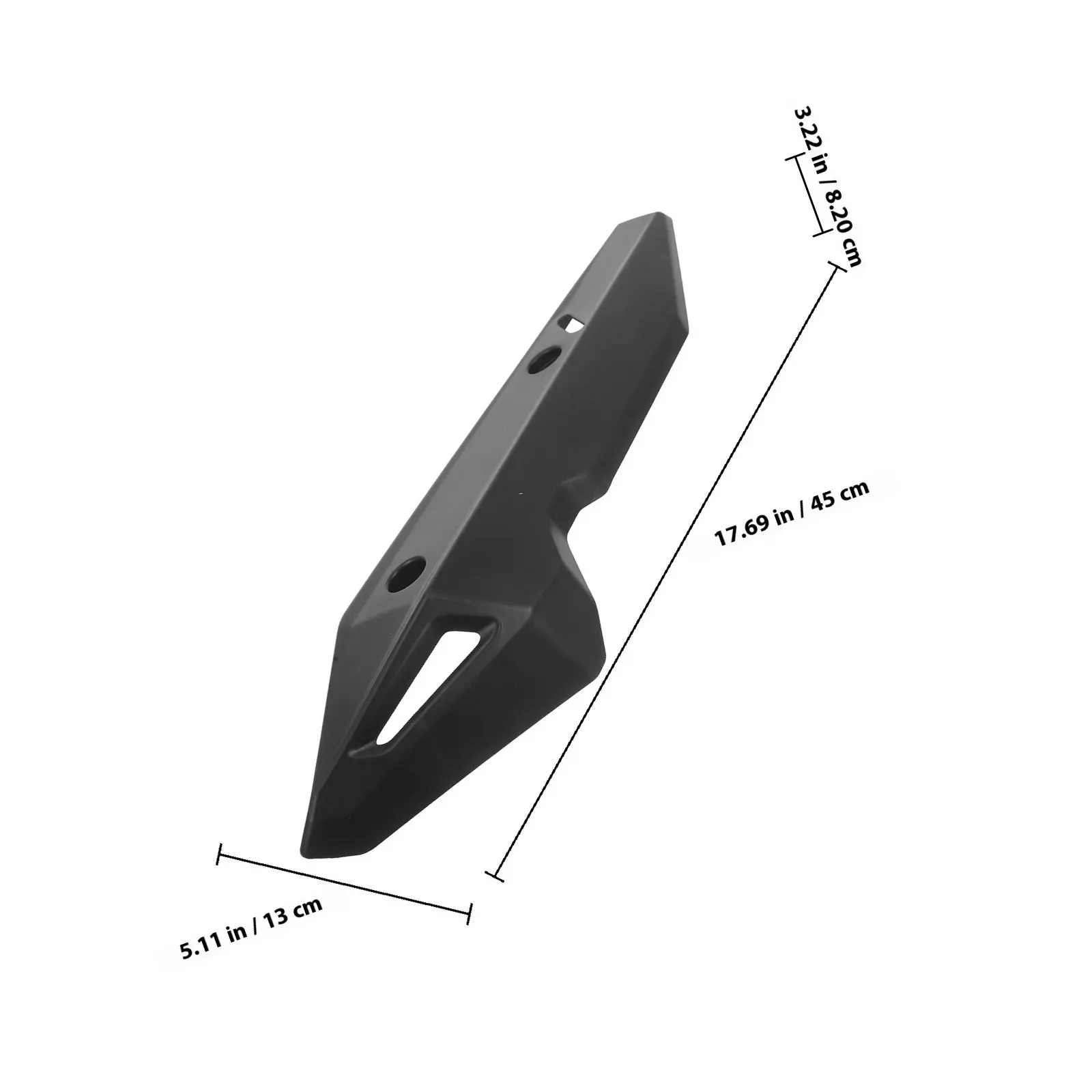 Motorcycle Heat Shield Cover Exhaust Protector Tailpipe Guard Heat Insulation Shield Sleek Stylish Design Compatible with Sea