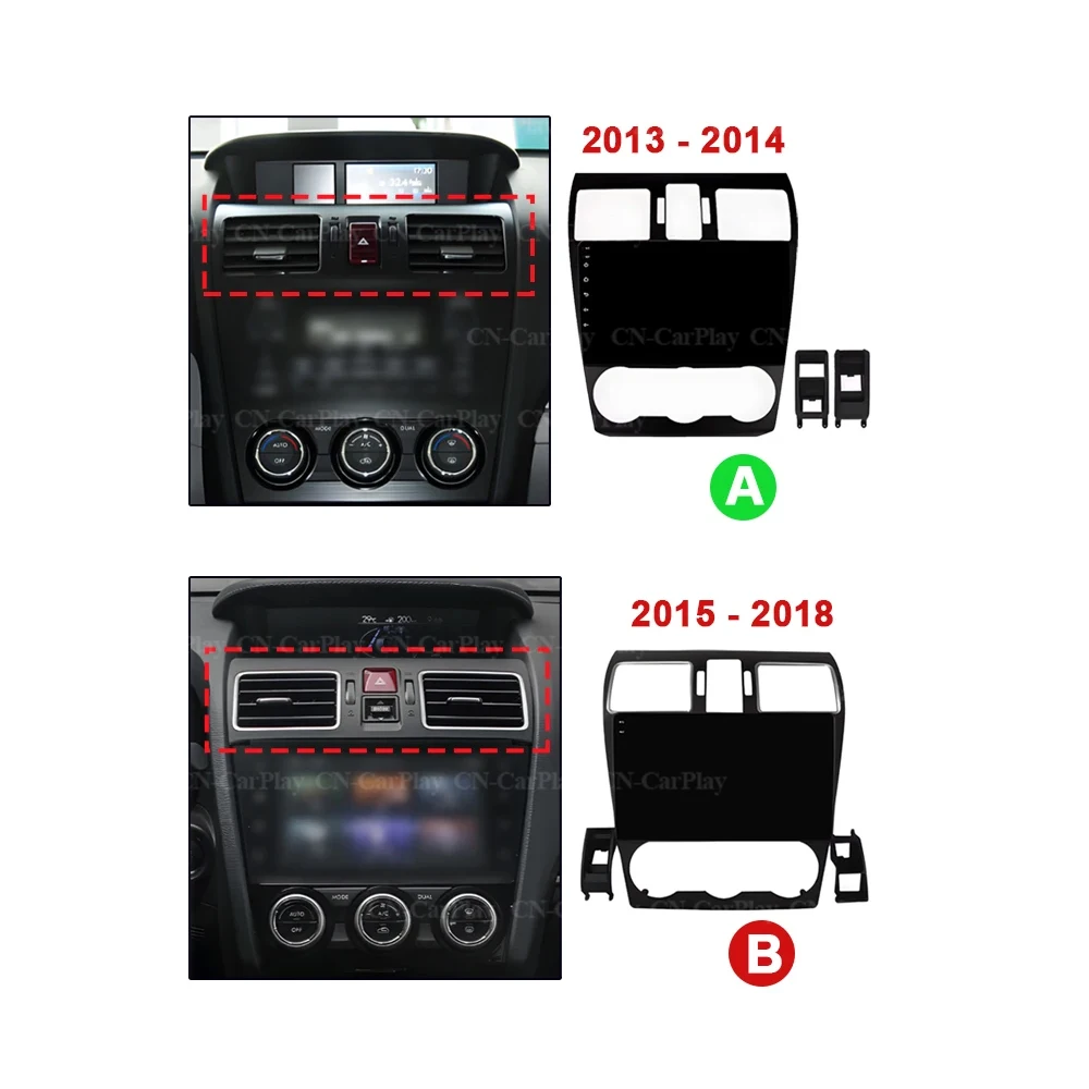 DVD Android 16 For Subaru Forester 4 SJ XV WRX 2013 2014 2015 - 2018 Multimedia NO 2DIN Radio Stereo Car  GPS Player Navigation - view 3