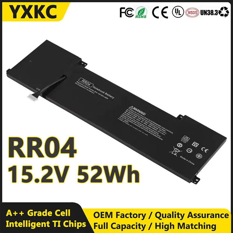 RR04 15.2V 52Wh Laptop Battery For HP Omen 15-5000 5100 5200 5001NA 15-5010NR 15-5012TX 15-5116TX 15-5014TX 15-5016TX 15-5220NR