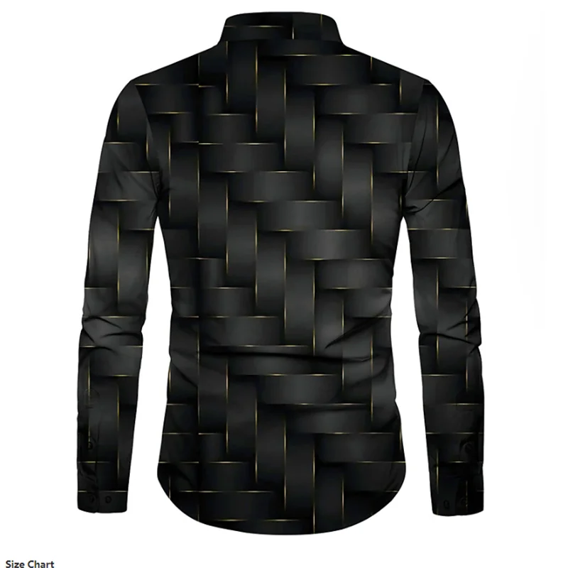 2024 Men's Shirt Pattern 3D Printed Outdoor Street Long Sleeve Button Lapel Clothing Fashion Designer Casual Breathable 6XL