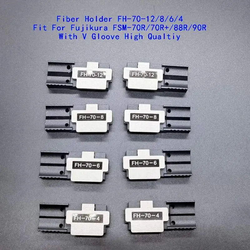 Fiber Holder FH-70-12/8/6/4/250/900 For FUJIKURA Fiber Fusion Splicer FSM-70R/70R+ FSM-88R/90R  For Ribbon Fiber  Single Cable