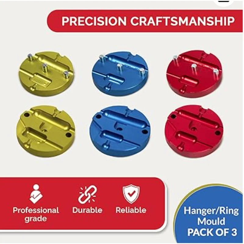 Stampo per connettore di testa a doppia cavità 16-14 AWG 2x2x0,75 pollici Cavo di ingegneria di precisione Giunto fisso Versatile Facile da usare