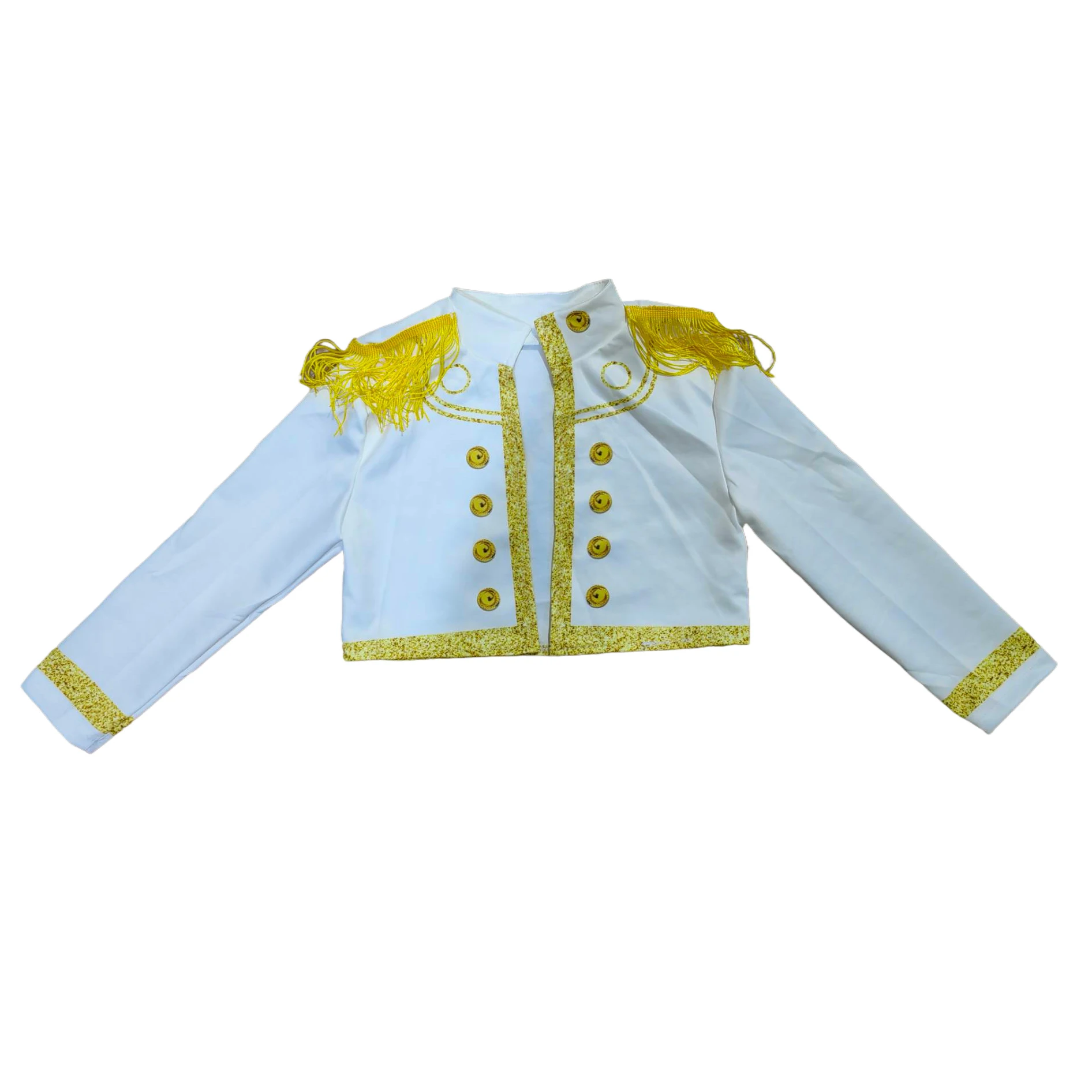 Kid Girl Cosplay Costume Golden Singer Idol Group Stage Show Performance Clothes Child Halloween Birthday Party Anime Costume view 6