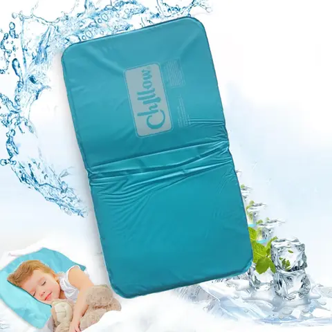 NEW 2025 Summer Cold Therapy Pad Sleeping Aid Pad Muscle Relief Cooling Pillow Sleeping Pillow Pad + Pillowcase for Home Bedding