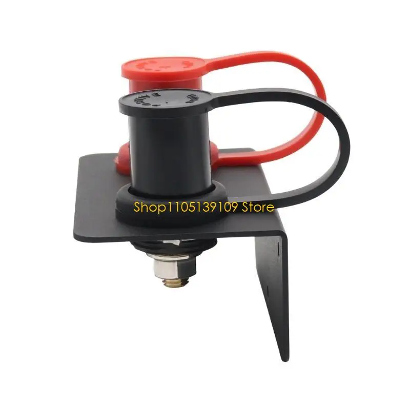 Battery Jump Post Starter Easy Charging with Cover Battery Jump Post Set