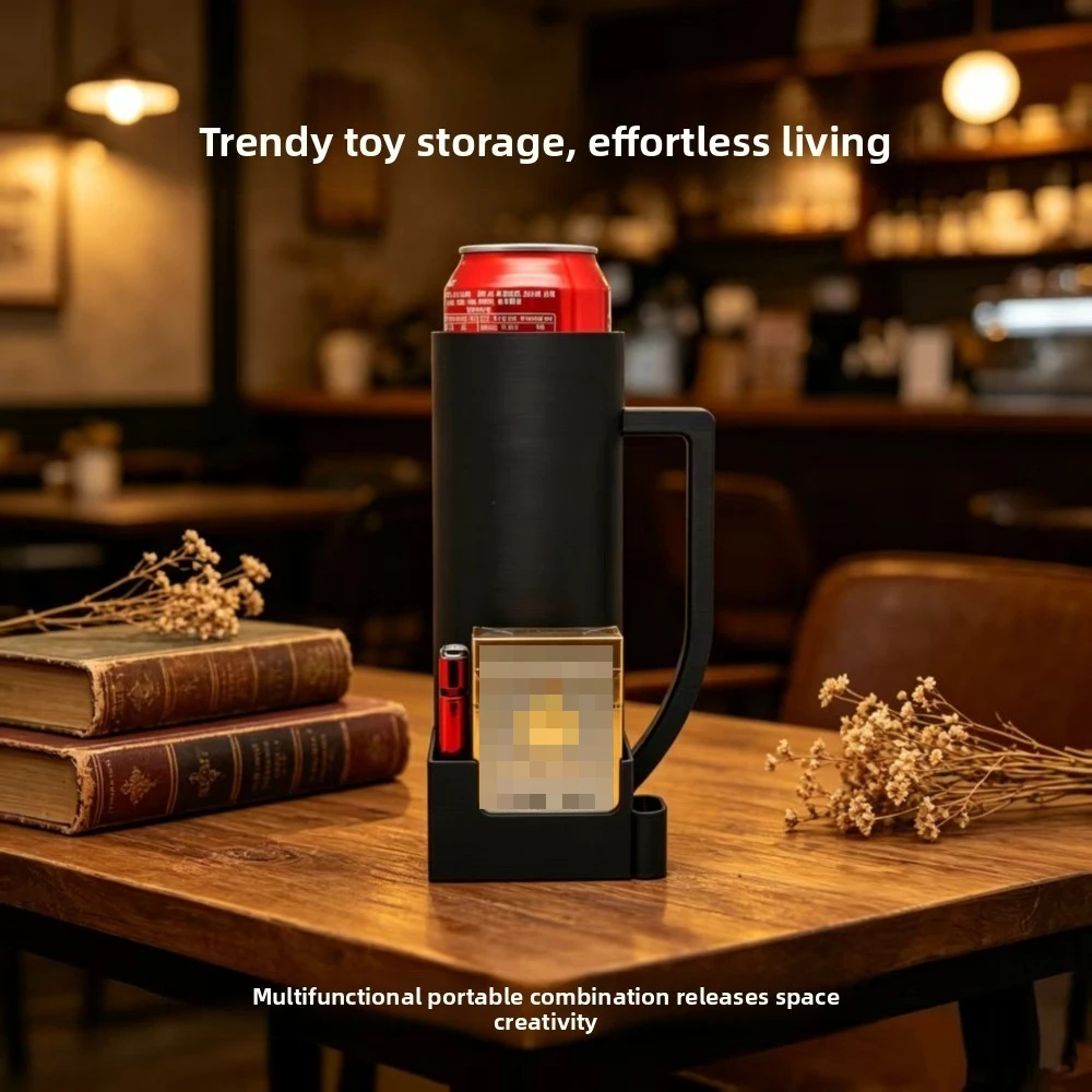 クリエイティブタクティカルカップポータブル収納コーラ缶カバー隠し多機能ウォーターカップ屋外キャンプパーティー収納カップ