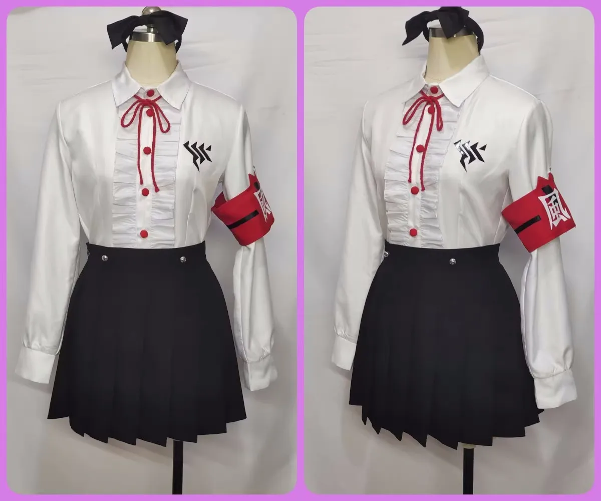 COS-HoHo Blue Archive Chinatsu Game Suit Nifty Lovely Uniform Cosplay Costume Halloween Carnival Party Role Play Outfit Women