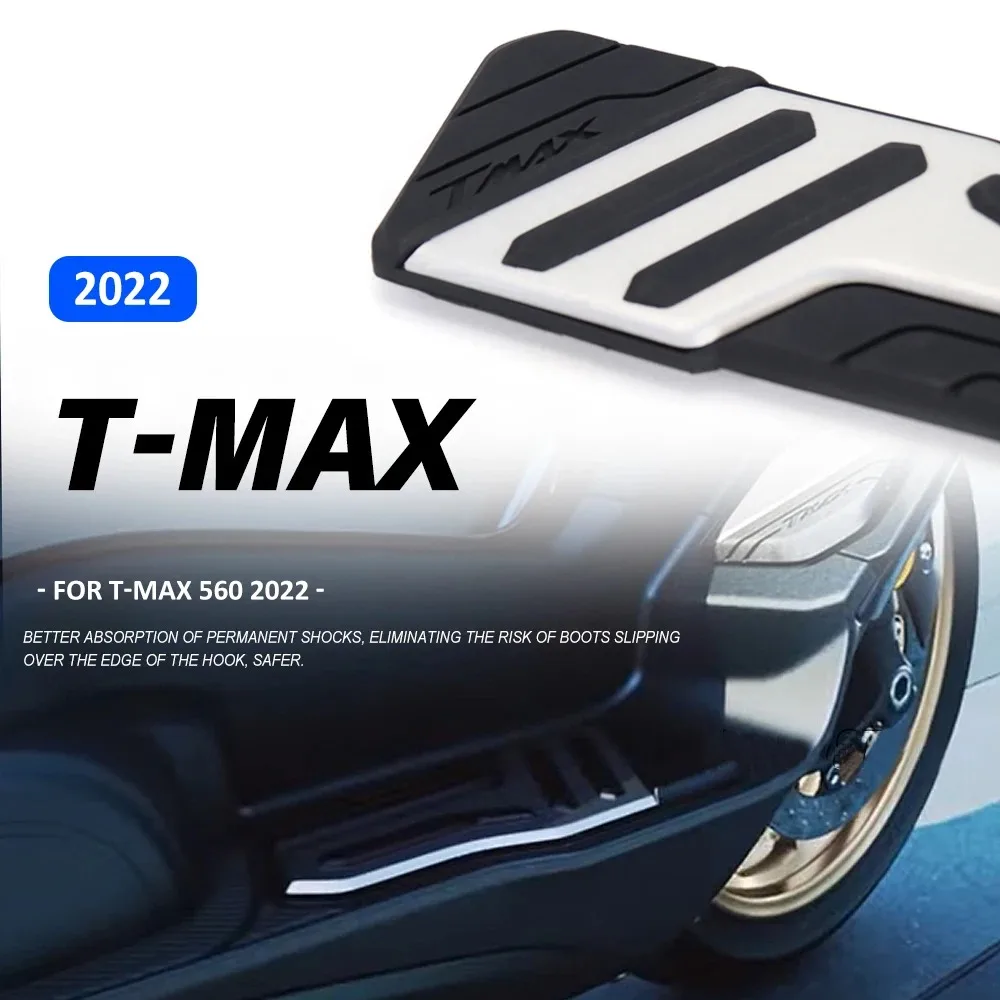 

New Side Rear Footrest Pedal Motorcycle Accessories Footboard Steps Foot Pegs Plate For Yamaha T-MAX 560 TMAX560 TMAX 560 2022