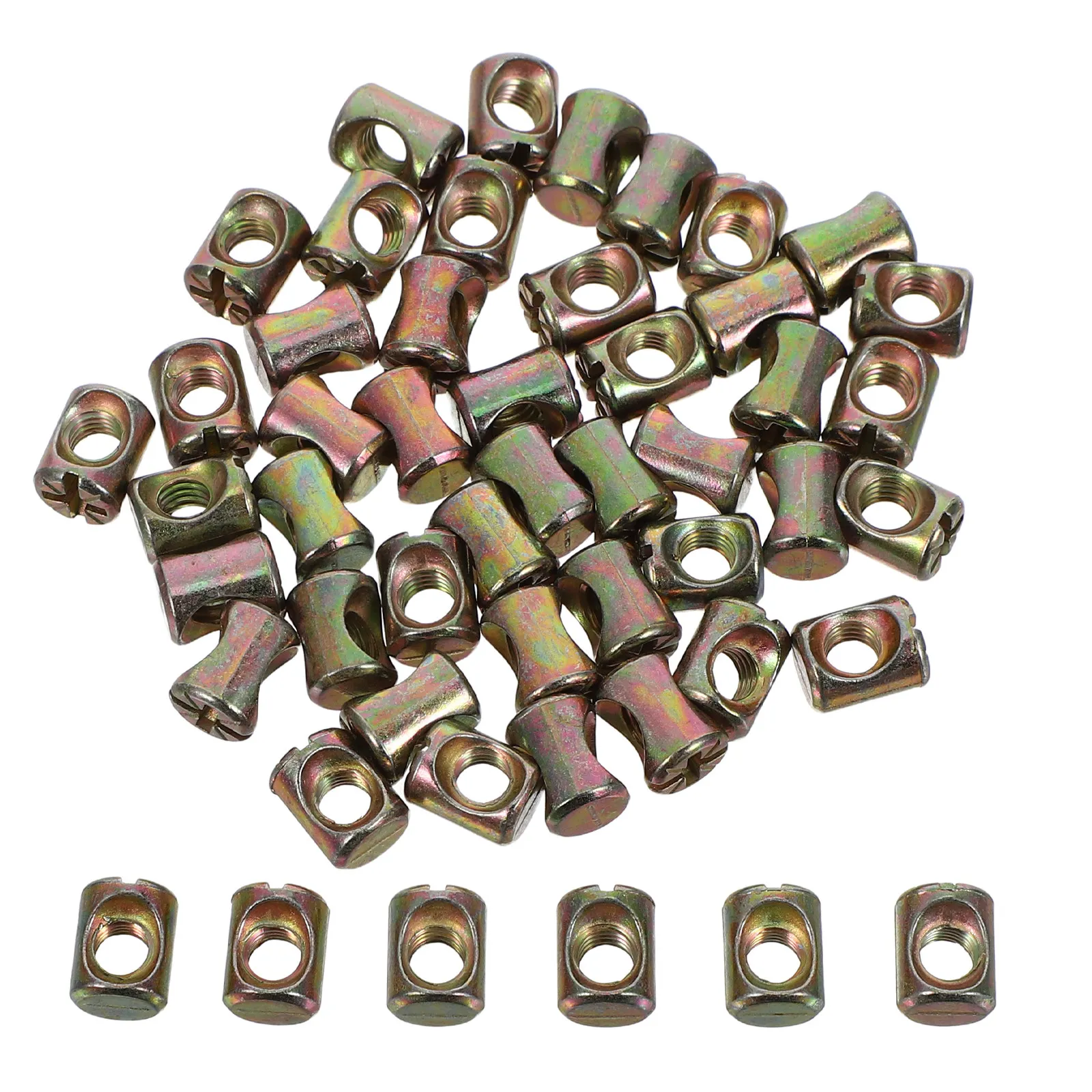 50Pcs Furniture Hardware Fixin - Furniture Hardware Barrel Nut recension och pris