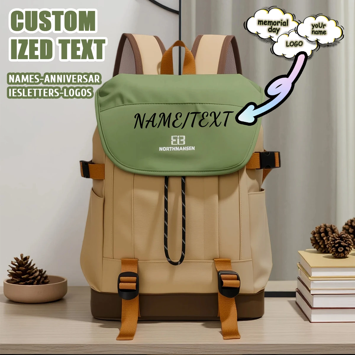 

Высококачественный уличный рюкзак с логотипом, легкая альпинистская сумка, походный рюкзак, сумка на шнурке, персонализированная сумка «сделай сам»