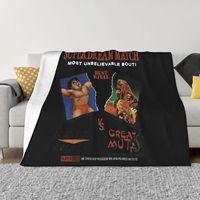 Keiji Muto Vs Great Muta Super Dream Match Njpw 1995 Original Large Geek Movie Throw Blanket