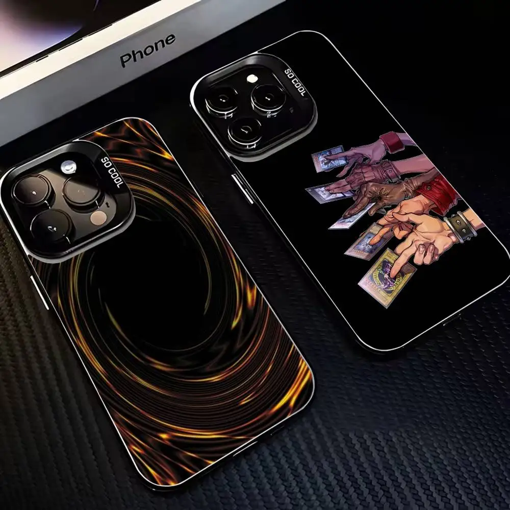 

Yu-Gi-Oh! Anime Hot Phone Case For iPhone 16,15,14,13,12,11,Mini,Pro,MAX Black Matte Shockproof Cover