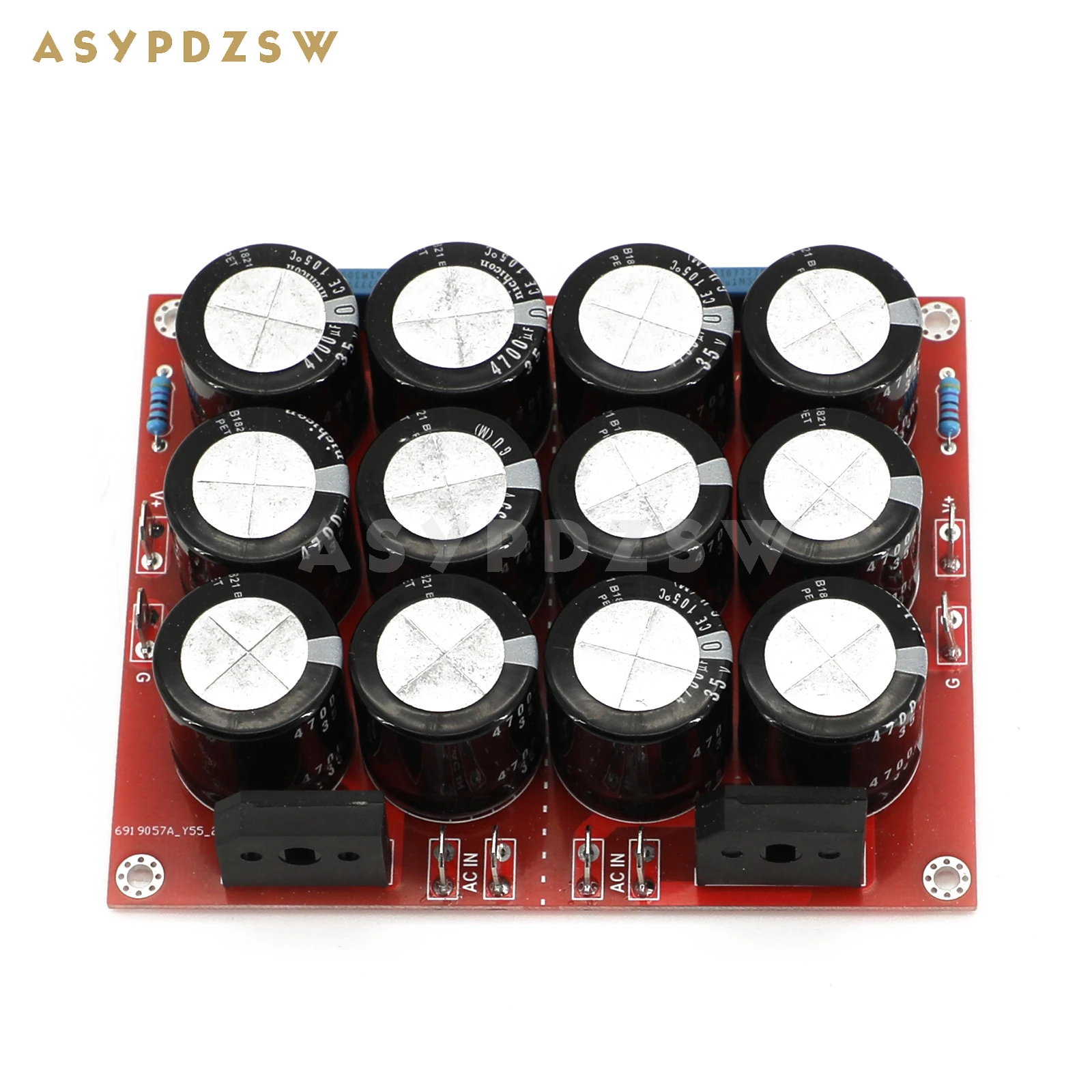 Dual channel ACA-PSU Single voltage Power supply Rectifier filtering DIY Kit/Finished board For PASS ACA Amplifier