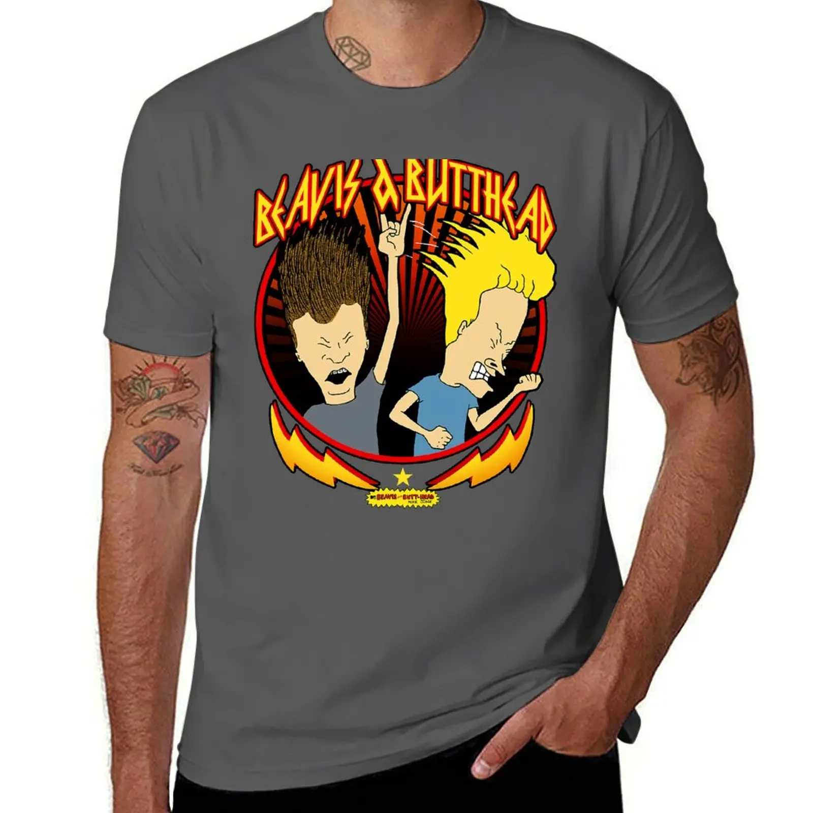 

Beavis and Butthead T-Shirt funny t shirts dark humor t shirts for man graphic funny t shirts for man cotton T-Shirt
