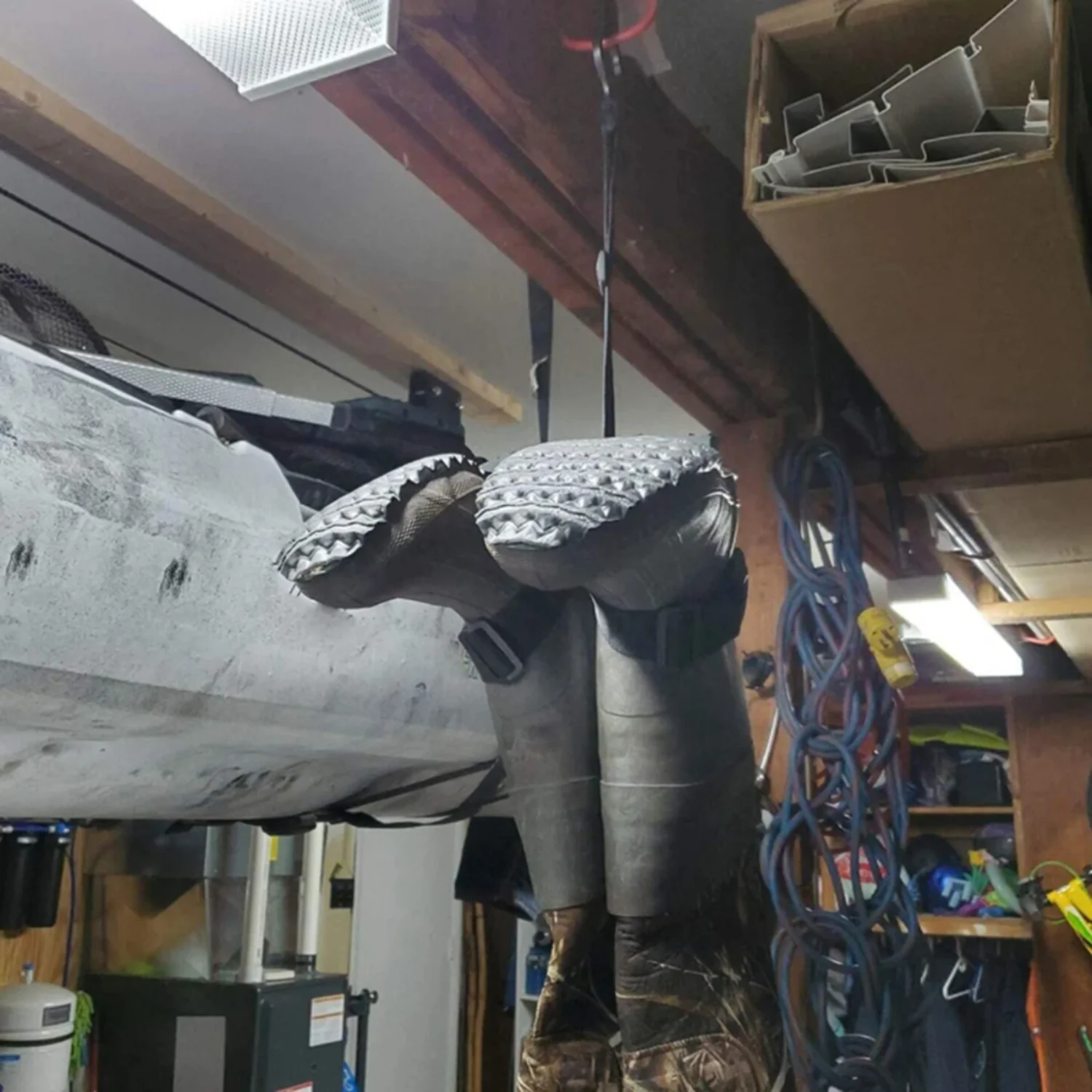 

Fishing Wader Boots Hanger Rain Shoes Hanger Strap Belt Drying Rack Winter Fishing Accessories Adjustable Strap