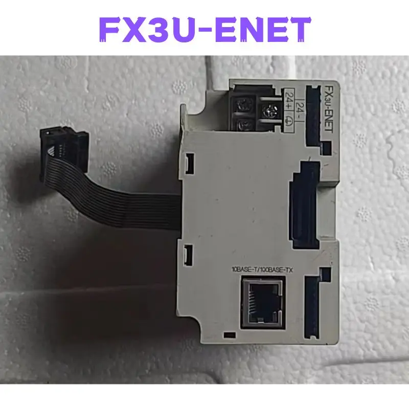 Used FX3U-ENET FX3U ENET Module Tested OK