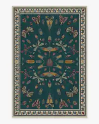 Vintage Living Room Carpet Iris Apfel Flutterby Tufted Rug European pastoral style home decoration carpet modern carpet