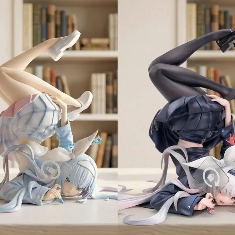 

Hot Anime Blue Archive Prana Rotation Lock Figure Cute Beautiful Girl PVC Statue Collectible Model Box Gift