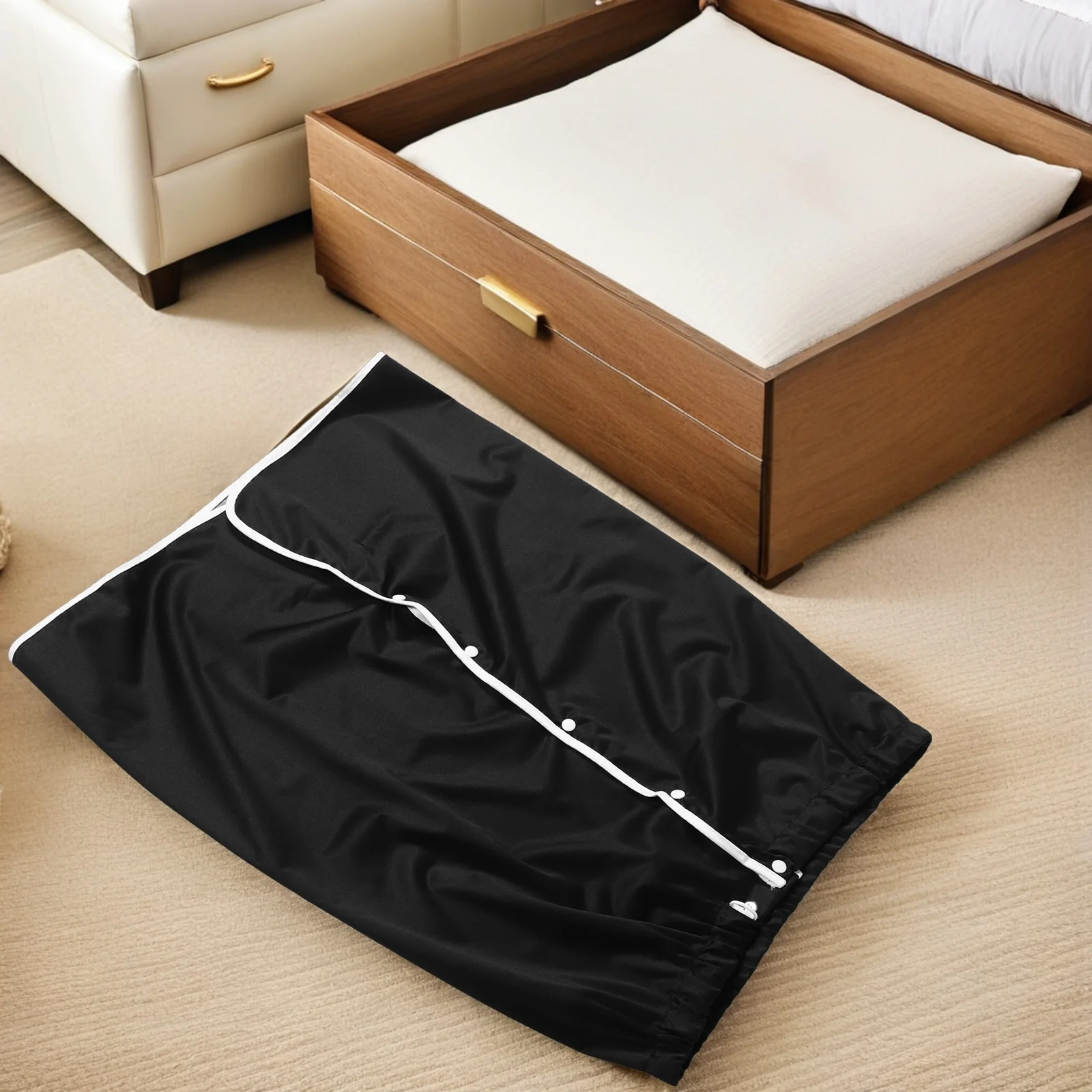 Falda de incontinencia para adultos, Protector de colchón impermeable a prueba de fugas para mujeres mayores, almohadilla de cama lavable reutilizable para enuresis