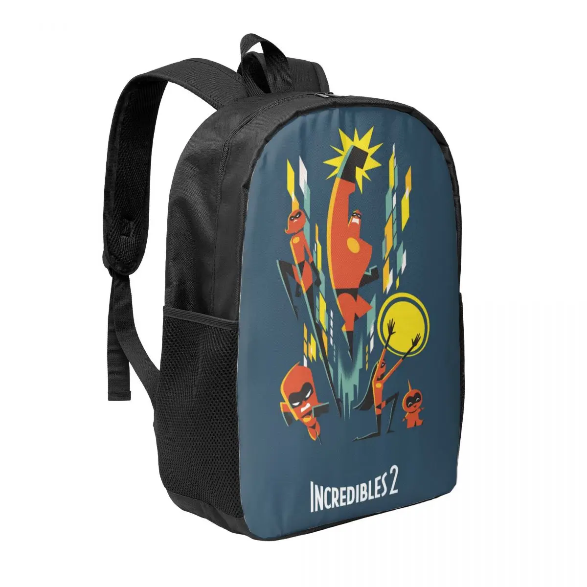 Custom The Incredibles Backpack Women Men Casual Bookbag for School College Bob Parr Dash Parr Bags