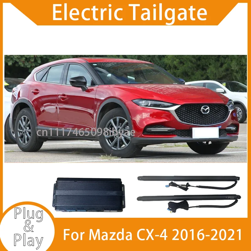 Automatic Power Tailgate For Mazda CX-4 2016-2021 Electric Tail Gate Lift Car Trunk Auto Open Close Gate Kit Lids