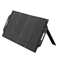 100W 12V Foldable Solar Panel Portable Folding Handbag Solar Charger USB DC Ports For Phone Powerbank Car RV Boat Travel camping