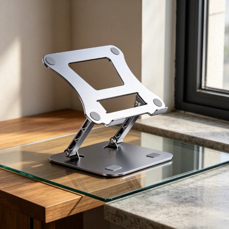 Faltbarer Tablet-Laptop-Halter aus Aluminiumlegierung, Desktop-Ständer für iPad Pro/Air/Min Galaxy Tab Laptop 4,7-14 Zoll Tablet