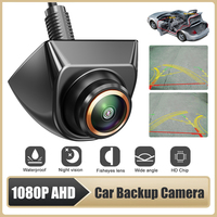 Car Rear View Camera 170Degree Adjustable Fisheye Golden Len 1080P HD Night Vision Reversing Front Cameras For RV Trailer Camper