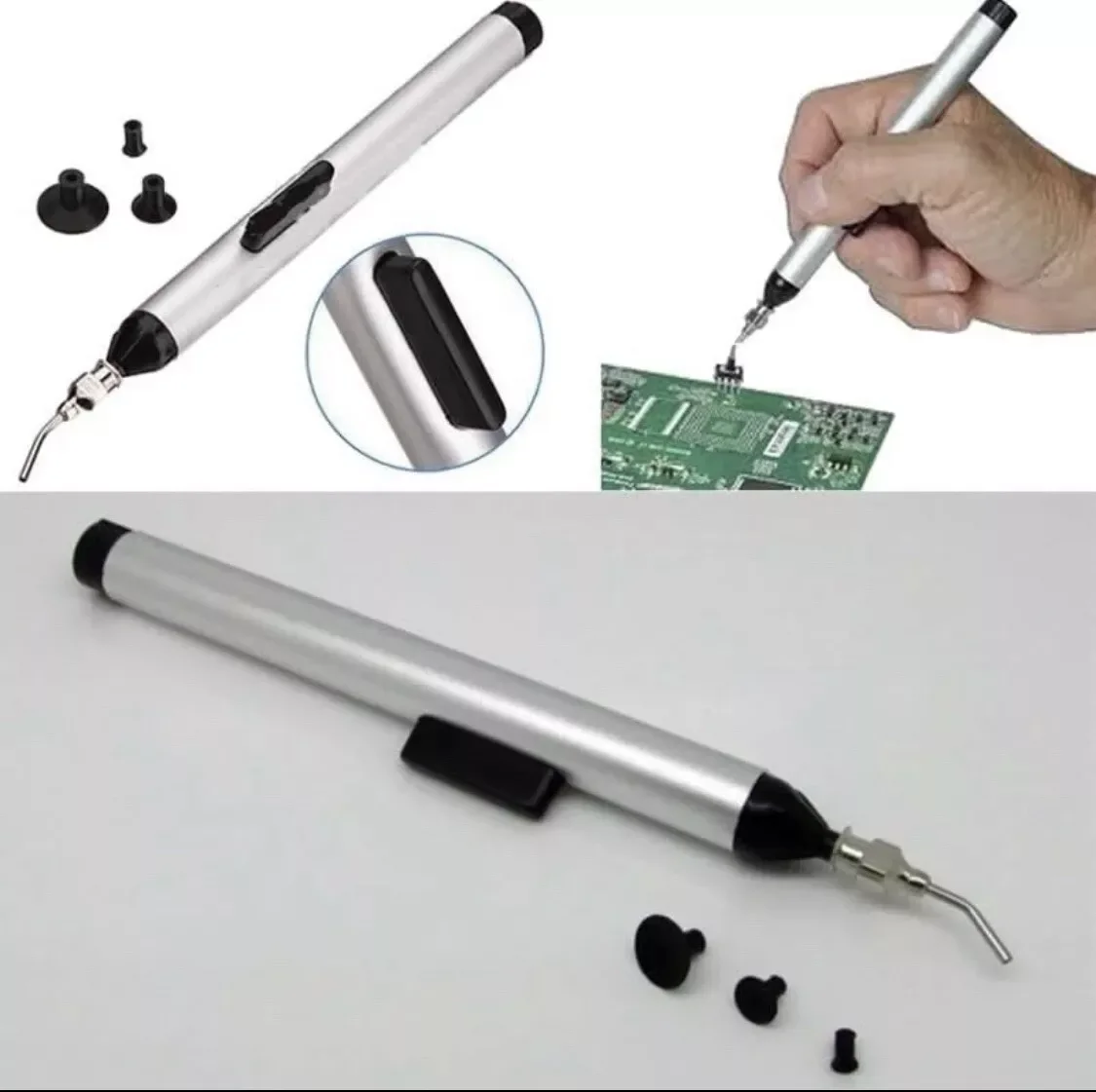 IC SMD Vacuum Sucking Pen Sucker Pick Up Hand Tweezer Remover Tool 3g/18g/40g