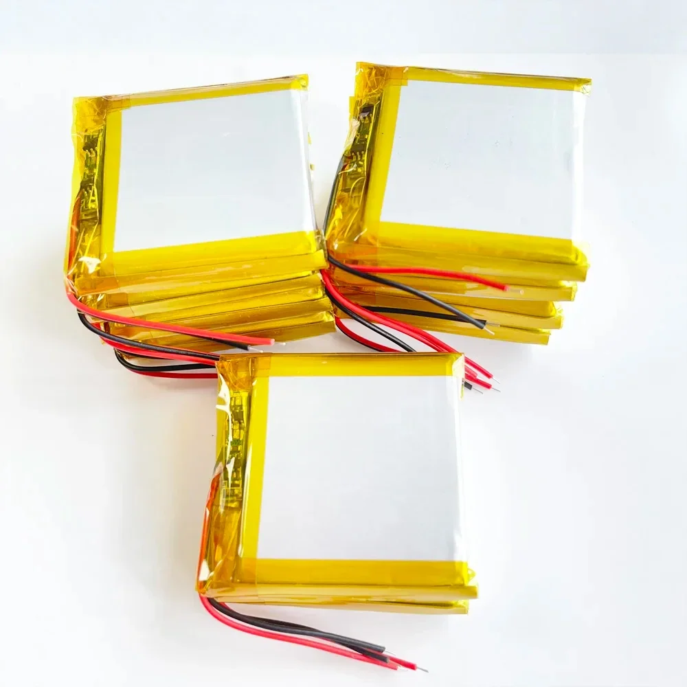 3.7V 1500m 804040 10PCS For Mp3 GPS PSP DVD Mobile Phone Video Game Driving Recorder Li-Polymer LiPo Rechargeable Battery
