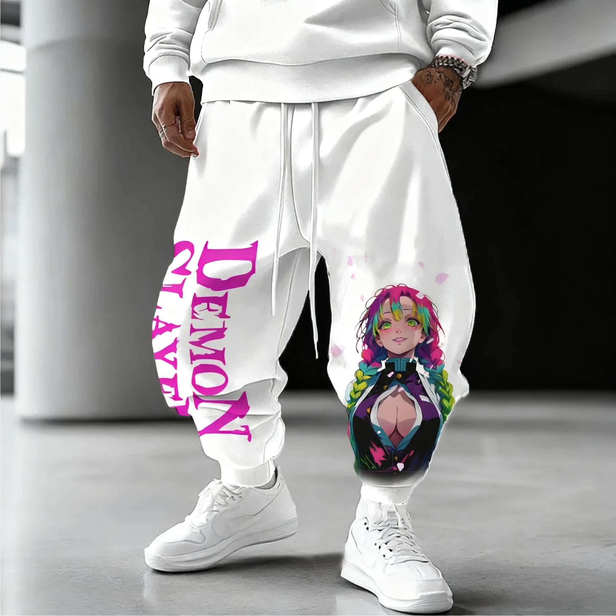 

Demon Slayer Anime Cotton Sweetpants Fall/Winter 2026 Men's Japanese Harajuku Large Sports Casual Versatile Sports Pants