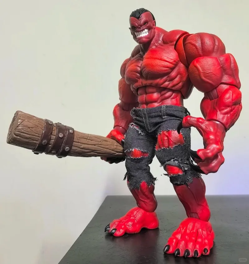 In Stock New Demon Unpainted Prototype Crimson Demon Standard And Deluxe Edition Collectible Model  Fast Dispatch Axytoys