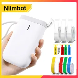 Niimbot D11 Impressora de Etiquetas Sem Fio, Impressora de Bolso Portátil, Bluetooth Fabricante de Etiquetas Térmicas, Impressão Rápida, Casa e Escritório Uso